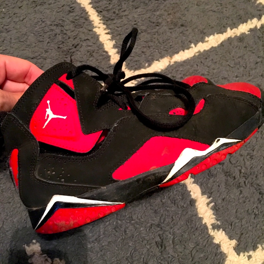 Black and Red Jordan’s